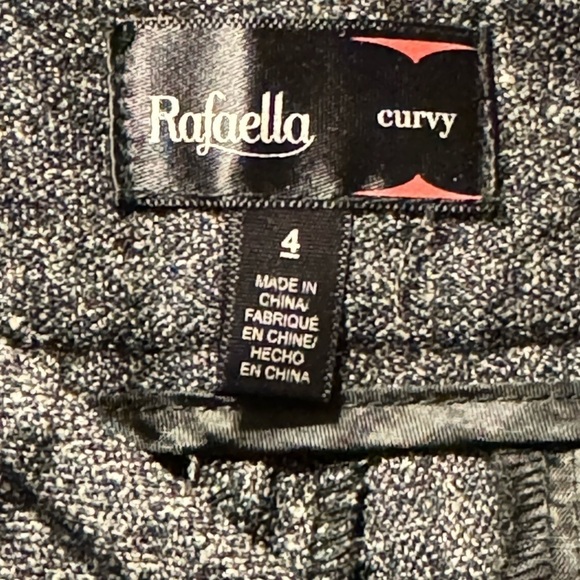 Rafaella Curvy Fit Trousers Size 4 - Picture 4 of 7
